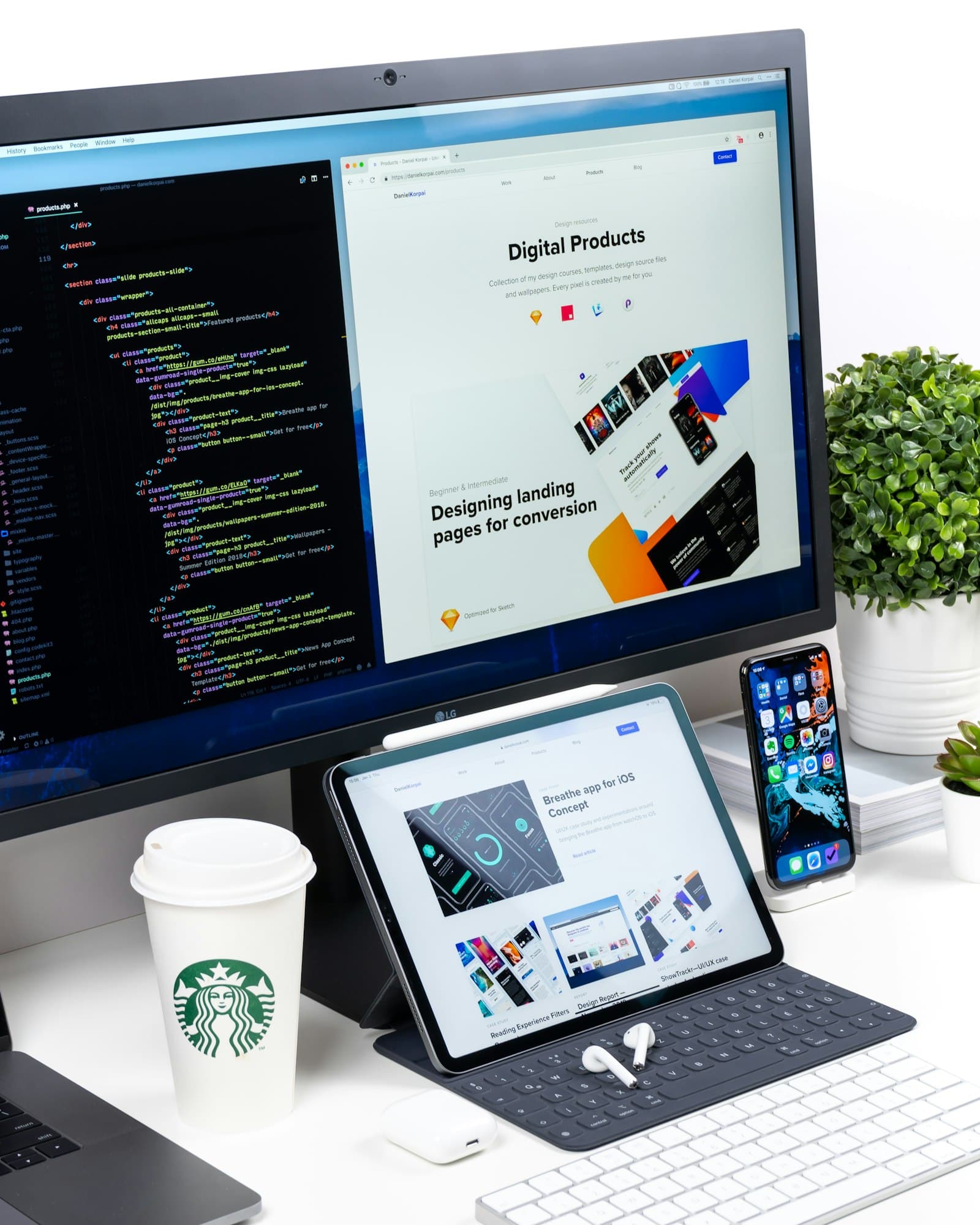 Photograph representing the Websites & Applications service